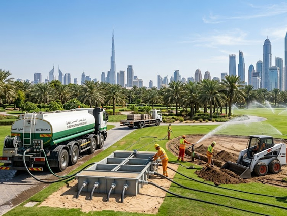 Sweet Water Supply Services in Dubai Reliable Water Tanker Delivery Across the UAE