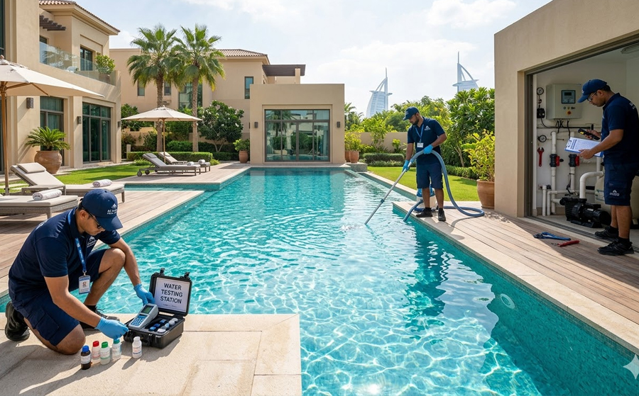 Comprehensive Swimming Pool Maintenance Services in Dubai